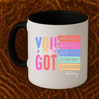 You Got This Don'T Stress Rock The Test Test Day Student Mug