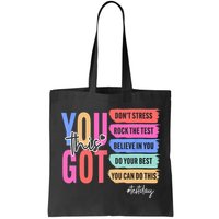 You Got This Don'T Stress Rock The Test Test Day Student Bag