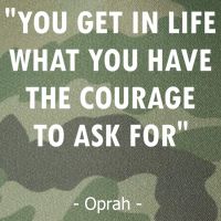 You Get What You Have The Courage To Ask For Quote Design Funny Gift Legacy Tie Dye Trucker Hat
