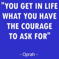You Get What You Have The Courage To Ask For Quote Design Funny Gift Short Acrylic Beanie