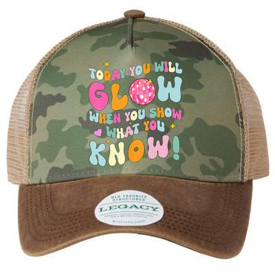 You Glow When You Show What You Know Legacy Tie Dye Trucker Hat