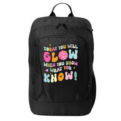 You Glow When You Show What You Know City Backpack