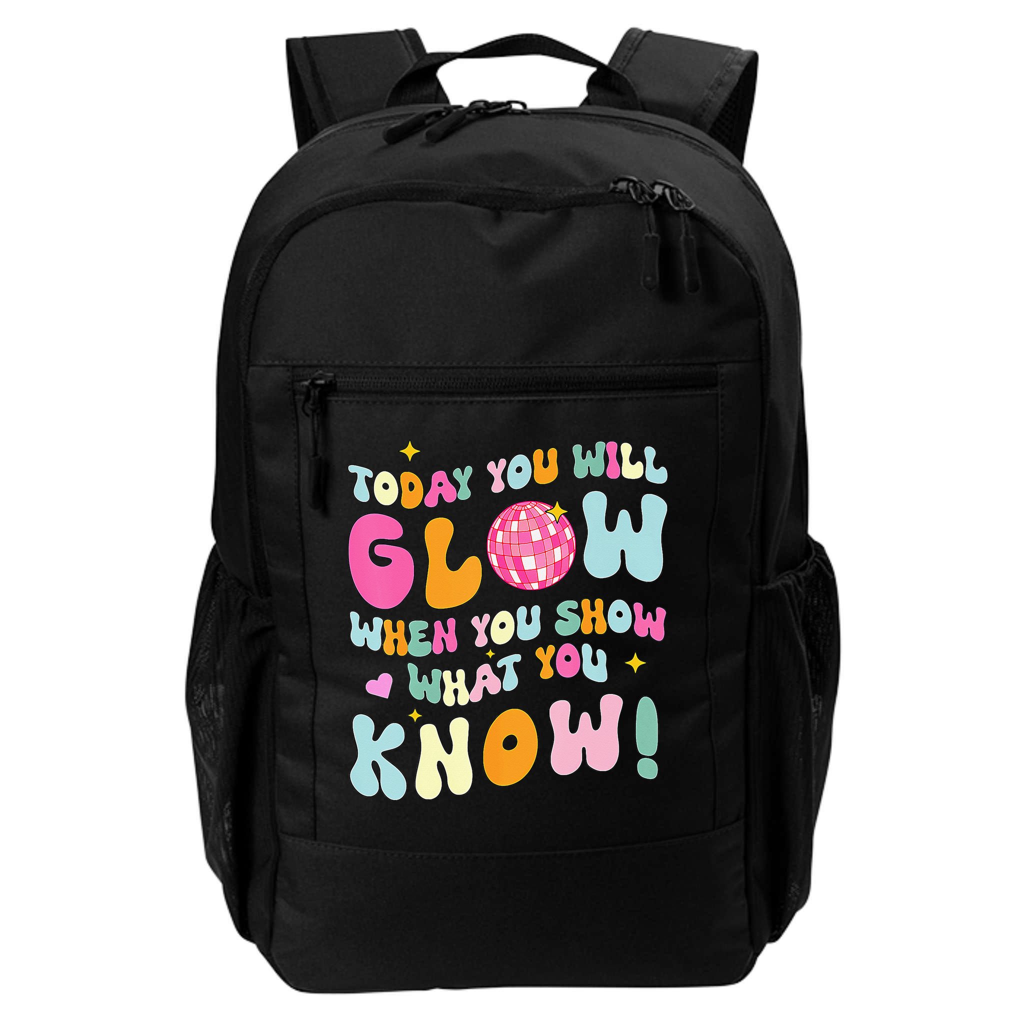 You Glow When You Show What You Know Backpack