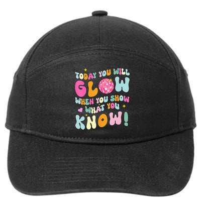 You Glow When You Show What You Know 7-Panel Snapback Hat