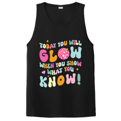 You Glow When You Show What You Know PosiCharge Competitor Tank