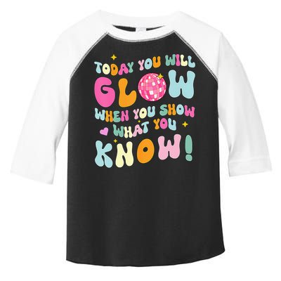 You Glow When You Show What You Know Toddler Fine Jersey T-Shirt