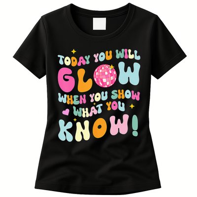 You Glow When You Show What You Know Womens T-Shirt