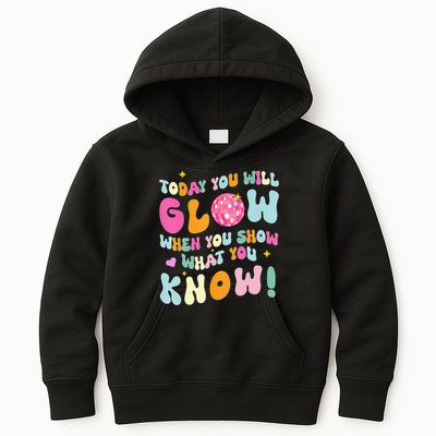 You Glow When You Show What You Know Kids Hoodie