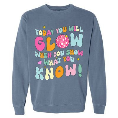 You Glow When You Show What You Know Garment-Dyed Sweatshirt