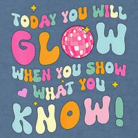 You Glow When You Show What You Know Garment-Dyed Sweatshirt