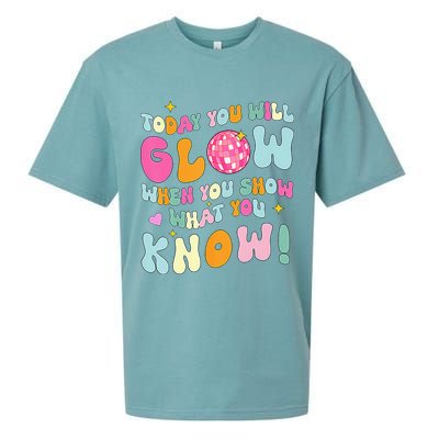 You Glow When You Show What You Know Sueded Cloud Jersey T-Shirt