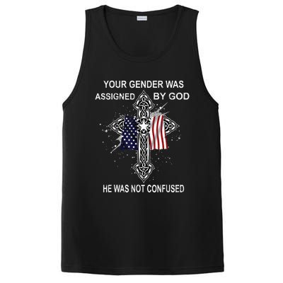 Your Gender Was Assigned By God He Was Not Confused PosiCharge Competitor Tank