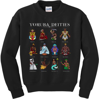 Yoruba Gods Kids Sweatshirt