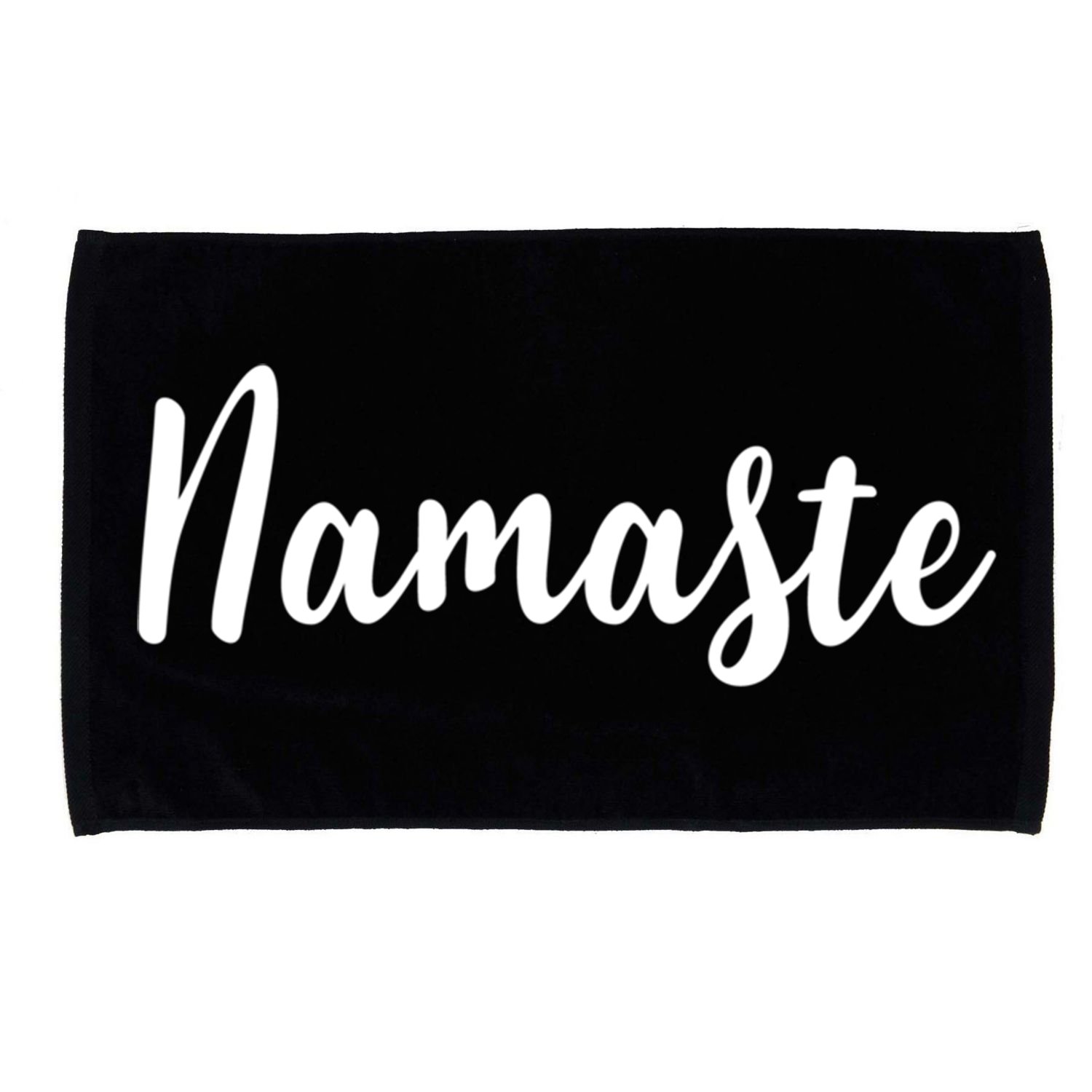 Yoga Greeting Yogi Yogini Yoga Teacher Namaste Gift Microfiber Hand Towel