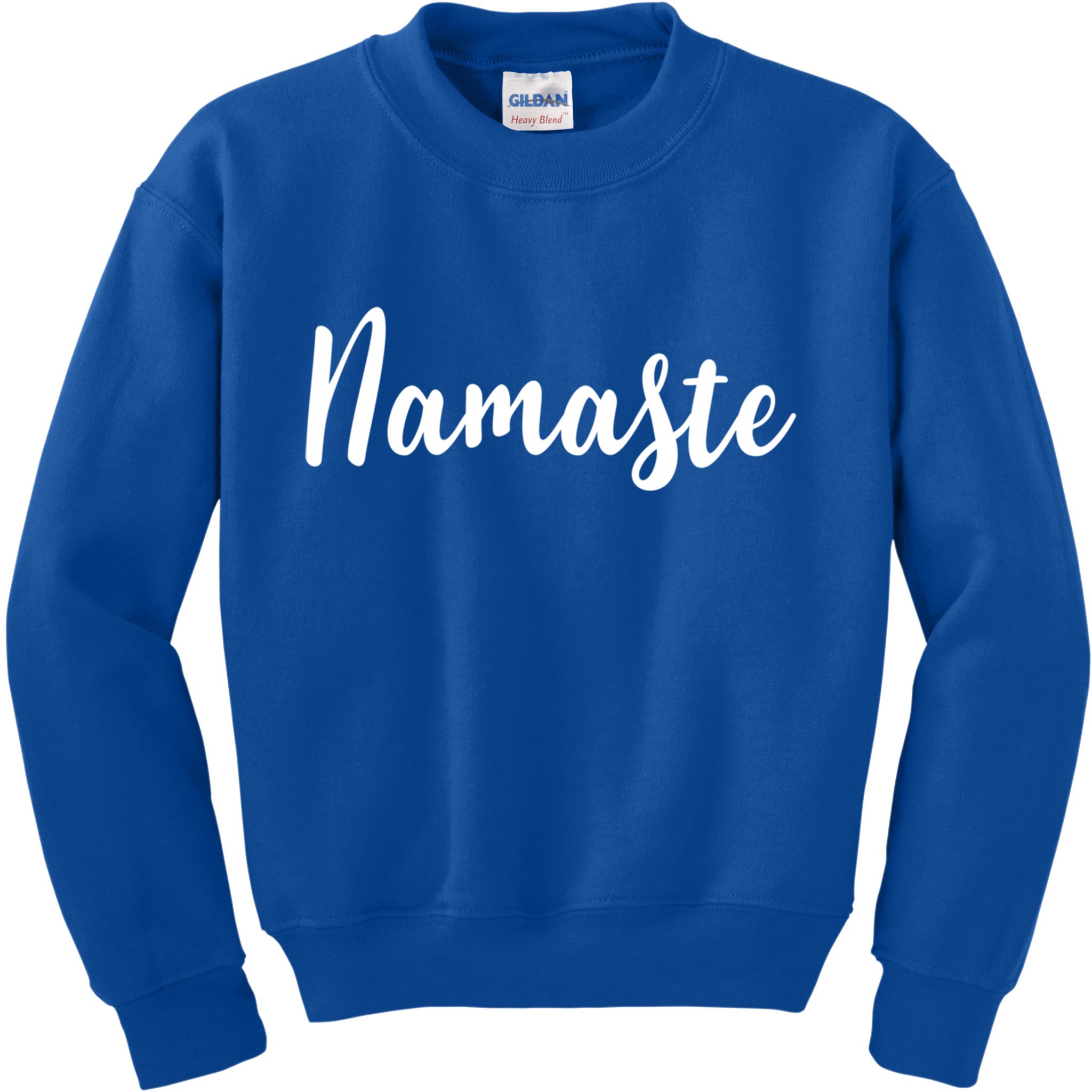 Yoga Greeting Yogi Yogini Yoga Teacher Namaste Gift Kids Sweatshirt