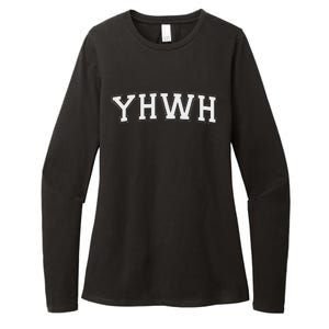 Yhwh God Yahweh Womens CVC Long Sleeve Shirt