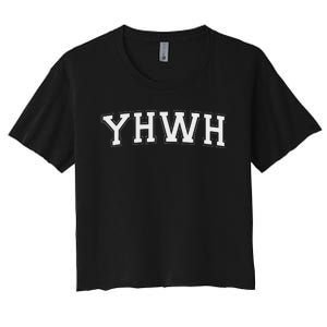 Yhwh God Yahweh Women's Crop Top Tee