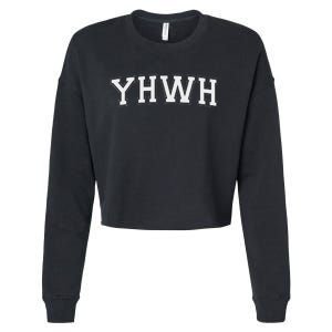 Yhwh God Yahweh Cropped Pullover Crew