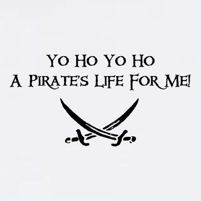 Yo Ho A Pirates Life For Me! Cooling Performance Crew T-Shirt