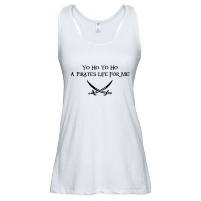 Yo Ho A Pirates Life For Me! Ladies Essential Flowy Tank