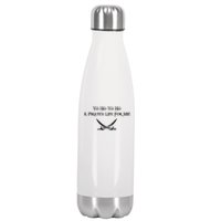 Yo Ho A Pirates Life For Me! Stainless Steel Insulated Water Bottle