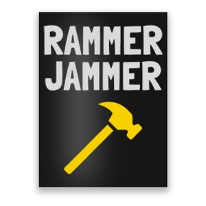 Yellow Hammer Alabama Football Rammer Jammer Poster