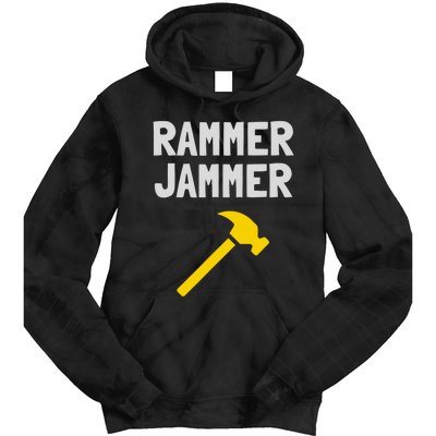 Yellow Hammer Alabama Football Rammer Jammer Tie Dye Hoodie