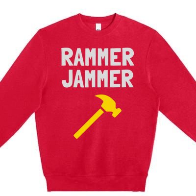 Yellow Hammer Alabama Football Rammer Jammer Premium Crewneck Sweatshirt