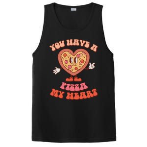 You Have A Pizza Of My Heart Pizza Lover Valentine's Day Gift PosiCharge Competitor Tank