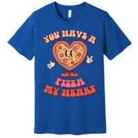 You Have A Pizza Of My Heart Pizza Lover Valentine's Day Gift Premium T-Shirt