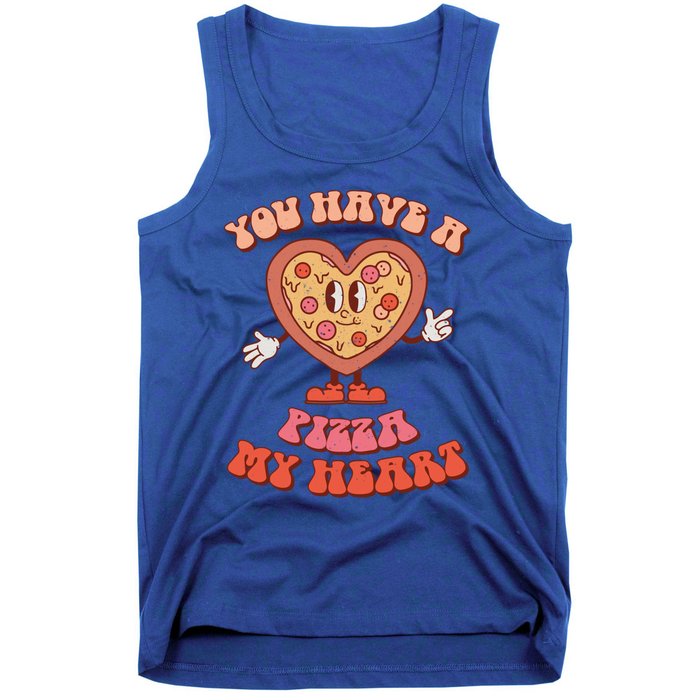 You Have A Pizza Of My Heart Pizza Lover Valentine's Day Gift Tank Top