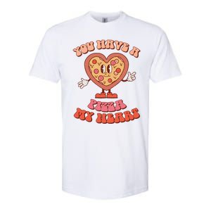 You Have A Pizza Of My Heart Pizza Lover Valentine's Day Gift Softstyle CVC T-Shirt