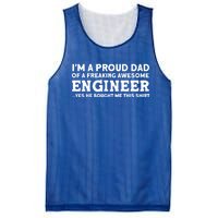 Yes He Bought Me This Engineer Dad Cool Gift Mesh Reversible Basketball Jersey Tank