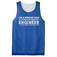 Yes He Bought Me This Engineer Dad Gift Mesh Reversible Basketball Jersey Tank