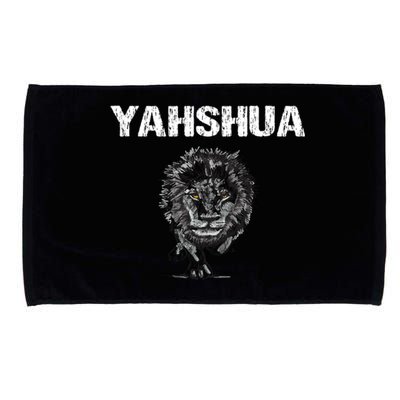 Yahshua Hebrew Christ Lion Tribe Of Judah Great Gift Microfiber Hand Towel