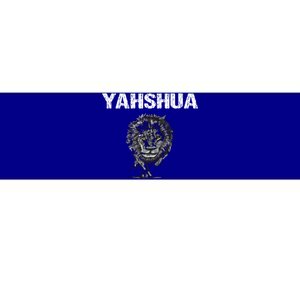 Yahshua Hebrew Christ Lion Tribe Of Judah Great Gift Bumper Sticker