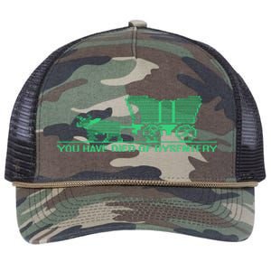 You Have Died Of Dysentery Retro Rope Trucker Hat Cap