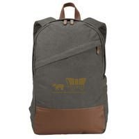 You Have Died Of Dysentery Oregon Trail Cotton Canvas Backpack