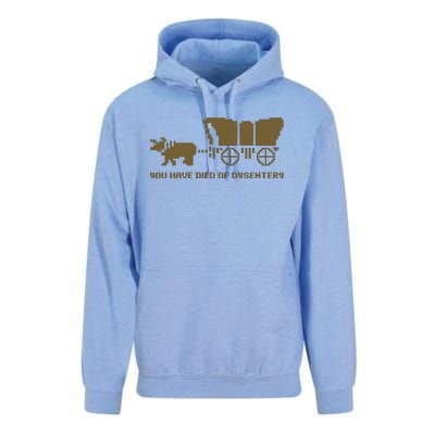 You Have Died Of Dysentery Oregon Trail Unisex Surf Hoodie