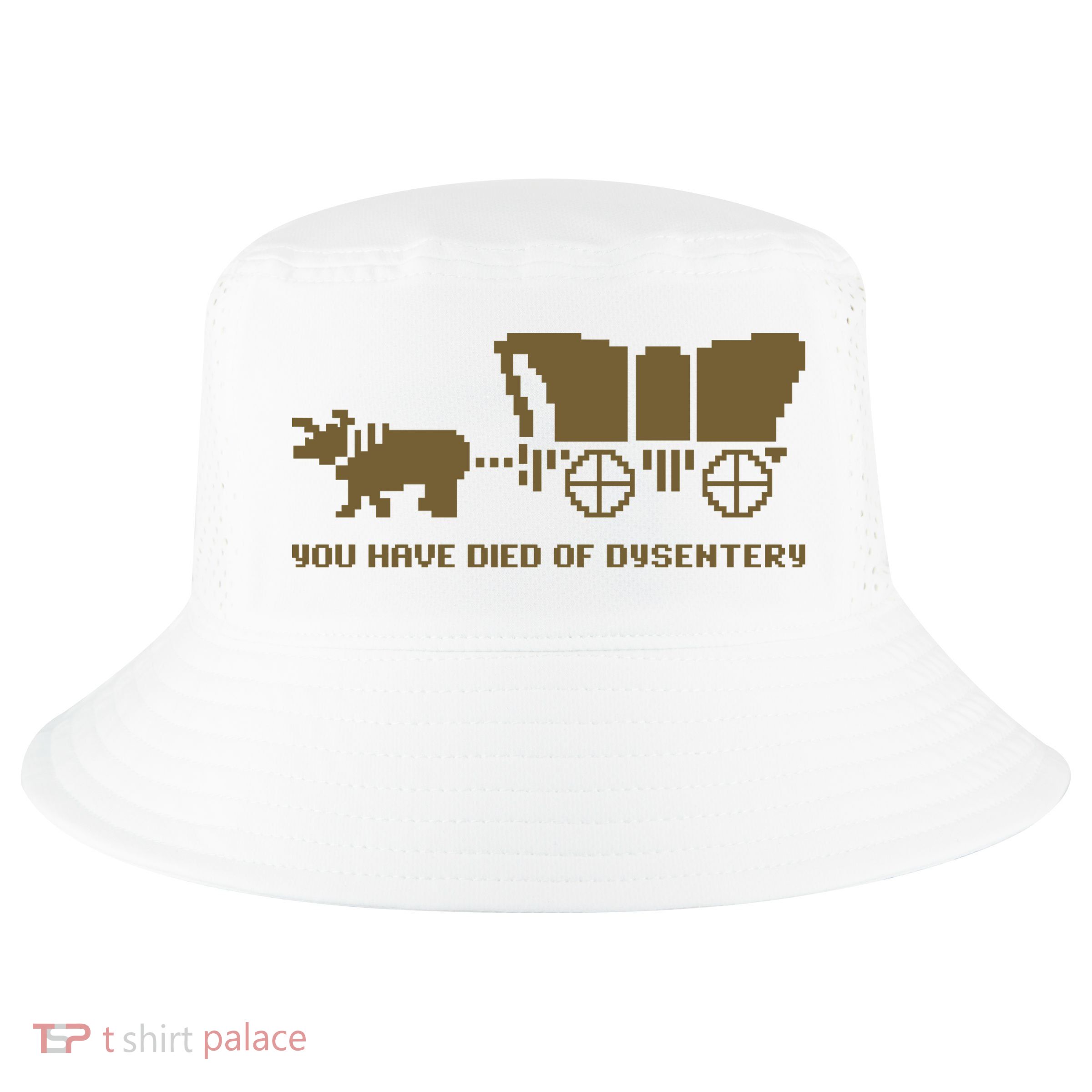 You Have Died Of Dysentery Oregon Trail Cool Comfort Performance Bucket Hat