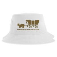You Have Died Of Dysentery Oregon Trail Sustainable Bucket Hat