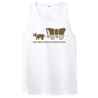 You Have Died Of Dysentery Oregon Trail PosiCharge Competitor Tank