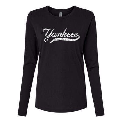 Y.A.N.K.E.E.S Heart Design Retro Style Graphic Womens Cotton Relaxed Long Sleeve T-Shirt