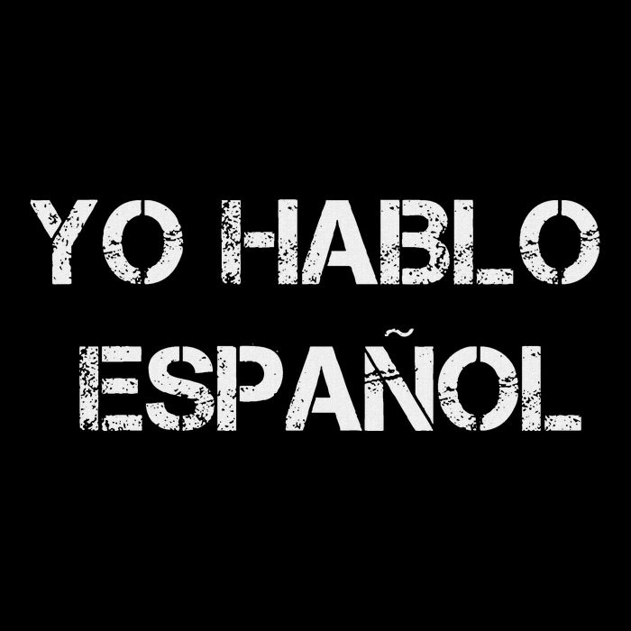 Yo Hablo Espanol I Speak Spanish Funny Bucket Hat