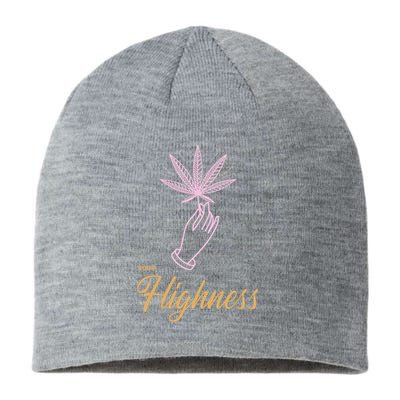 Your Highness Funny Weed Cannabis Marijuana 420 Stoner Gifts Sustainable Beanie