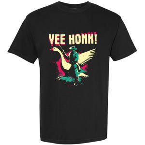 Yee Honk Funny Goose Meme Garment-Dyed Heavyweight T-Shirt