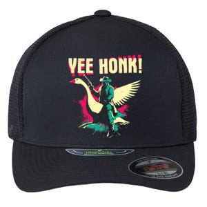 Yee Honk Funny Goose Meme Flexfit Unipanel Trucker Cap