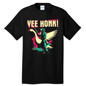 Yee Honk Funny Goose Meme Tall T-Shirt