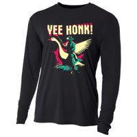 Yee Honk Funny Goose Meme Cooling Performance Long Sleeve Crew