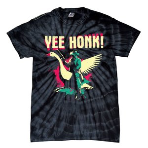 Yee Honk Funny Goose Meme Tie-Dye T-Shirt